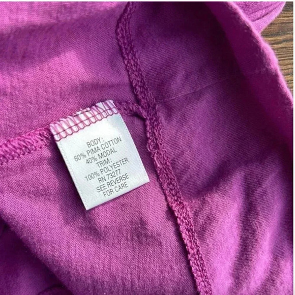 ELLE Tank Top Purple | Purple Tank Top | Tank Top with Flower Details | Floral - Picture 9 of 9